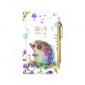 JADE Animals Slim Diary With Pen Assorted