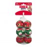 KONG Kong Holiday Squeakair Balls 6 Pack