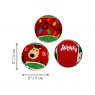 KONG Kong Holiday Squeakair Balls 6 Pack