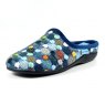 Lunar Lunar Crackle Slip On Slipper Blue