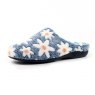 Lunar Lunar Plumeria Floral Slipper Blue