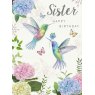 CARD SISTER HUMMINGBIRDS