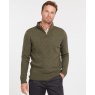 Barbour Barbour Nelson 1/4 Zip Jumper Seaweed