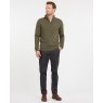 Barbour Barbour Nelson 1/4 Zip Jumper Seaweed