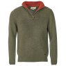 Barbour Barbour Nelson 1/4 Zip Jumper Seaweed