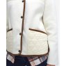 Barbour Barbour Brambles Fleece Winter Pearl