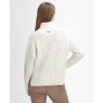 Barbour Barbour Clarence Knitted Aran Jumper White