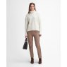 Barbour Barbour Clarence Knitted Aran Jumper White