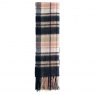 SCARF VINTAGE NAVY/PINK PLAID