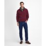 Barbour Barbour Nelson 1/4 Zip Jumper Port