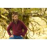 Barbour Barbour Nelson 1/4 Zip Jumper Port