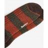 Barbour Barbour Houghton Sock Burnt Orange Stripe