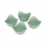 Fusion Fusion Twist Silicone Egg Poacher 4 Pack Assorted