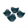 Fusion Fusion Twist Silicone Egg Poacher 4 Pack Assorted