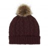 Ridgeline Ridgeline Nordic Fleck Bobble Hat Winter Berry