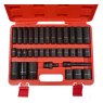 SOCKET SET 1/2" IMPACT 34PC