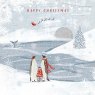 XMAS CARD PENGUINS Q8