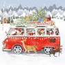 XMAS CARD CAMPER VAN S6