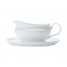 GRAVY BOAT & SAUCER 550ML WBA MW