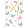 CARD BUTTERFLIES 90