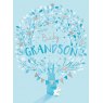 CARD BABY GRANDSON BLUE TREE