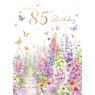 CARD 85 FLORAL ATR