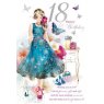 CARD 18TH GLAMOUR GLITZ STYLE LI