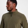 Tog24 Tog24 Revive Zip Neck Fleece Khaki