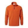 Tog24 Tog24 Revive Zip Neck Fleece Dark Orange