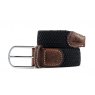 Billybelt Billybelt Woven Belt Liquorice Black