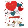 CARD DOGS & HEARTS SPRITZ