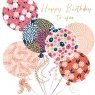 CARD PATTERN BALLOONS BEAUX CHIC