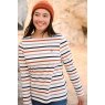 Lighthouse   Lighthouse Causeway Top Rust/Mocha Stripe