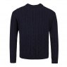 SWEATER CABLE KNIT XXL MARINE