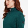 TOG25 Tog24 Pearson Knitlook Zip Neck Fleece Deep Teal