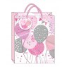 GIFT BAG M PINK BALLOONS