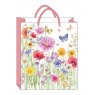 GIFT BAG L BUTTERFLY FLORAL