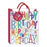 GIFT BAG L HAPPY BIRTHDAY