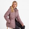 TOG65 Tog 24 Anthorn Padded Parka Jacket Mauve