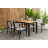 Compact Outdoor Living Barcelona Rectangular Table 140 x 80cm