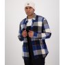 Swanndri Swanndri Lowcliffe Shacket Cobalt Check