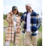 Swanndri Swanndri Lowcliffe Shacket Cobalt Check