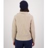 Swanndri Swanndri Riverside Zip Neck Rib Jumper Sandshell