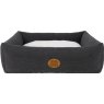 DOG BED LUSH CHARCOAL 107CM