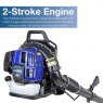 HYUNDAI Hyundai HYB5200 Backpack Petrol Leaf Blower 2 Stroke 52cc