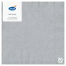 XMAS NAPKIN 20PK SILVER PLAIN