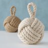 BOLTZE Boltze Jute Round Door Stop Assorted