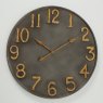 BOLTZE Boltze Lincoln Iron Wall Clock 76cm