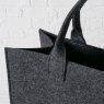 BOLTZE Boltze Laundry Bag Dark Grey 50cm