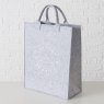 BOLTZE Boltze Laundry Bag Light Grey 50cm